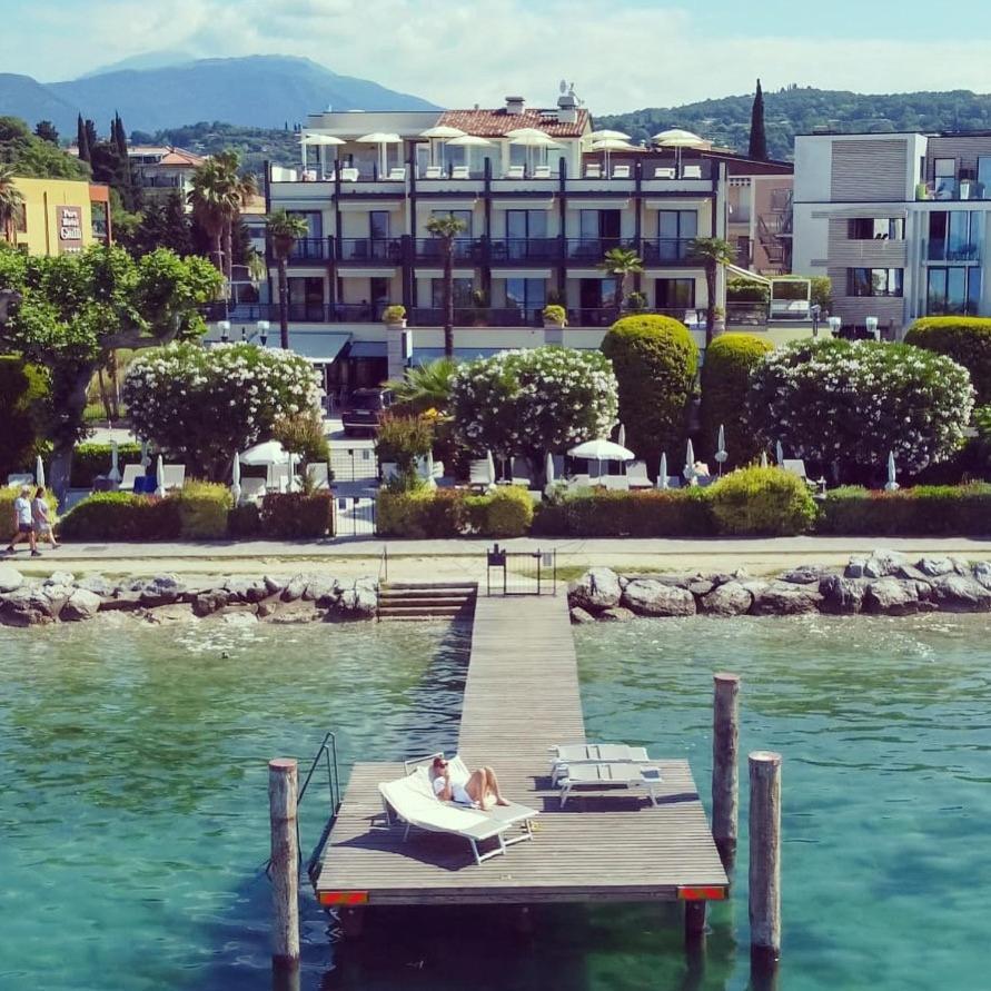 Hotel Villa Letizia Bardolino Esterno foto